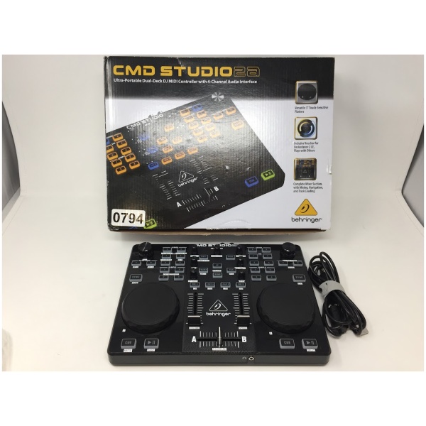 CMD Studio 2a Duel-Deck Midi Controller with 4-Channel Audio Interface