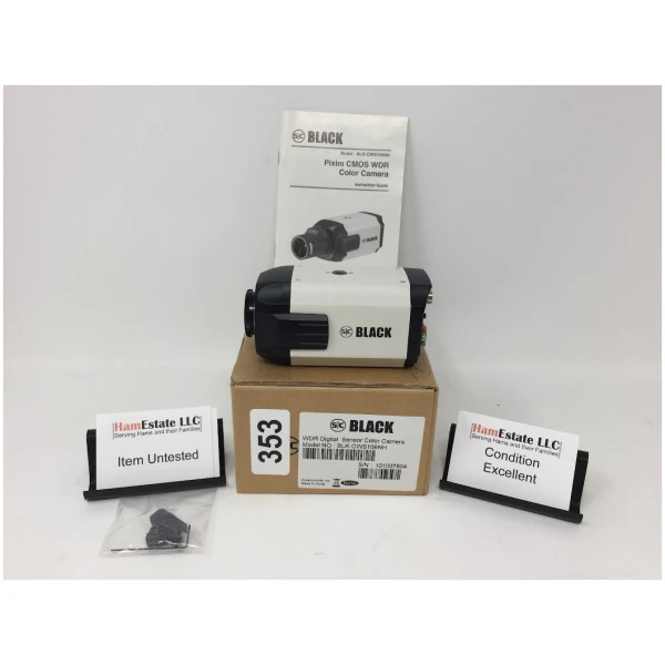 S/C BLACK WDR Sensor Color Camera