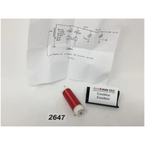 RF Plate Choke Ferrite Loaded 326 uH