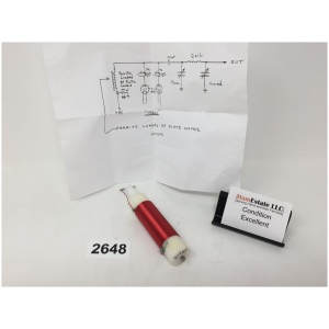 RF Plate Choke Ferrite Loaded 324 uH