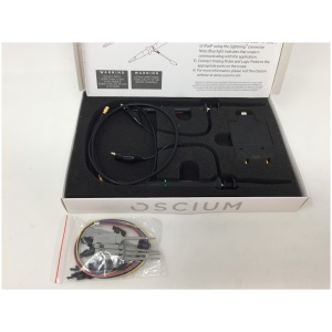 OSCIUM dual analog iOS oscilloscope with native lightningTM compatibility. IMSO-204L