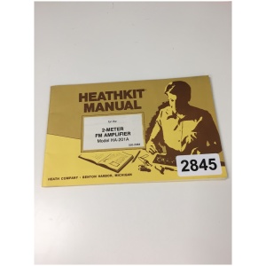 Heathkit Manual for the 2-Meter FM Amp Model HA-201A