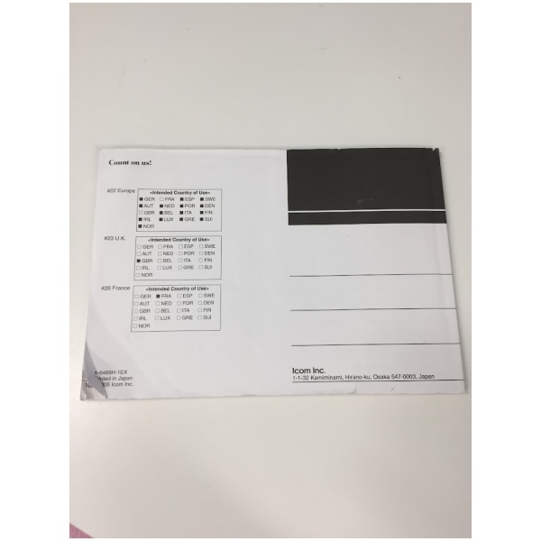 ICOM IC-PCR1500 INSTRUCTION MANUAL - Image 2