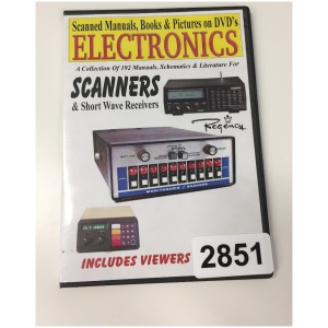 Scanned Manuals, Books & Pictures on DVD "Electronics"