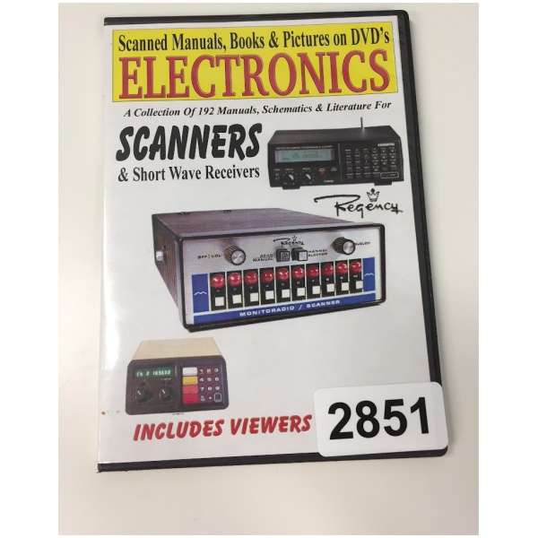Scanned Manuals, Books & Pictures on DVD "Electronics"