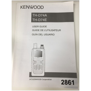 Kenwood TH-D74A/E User Guide