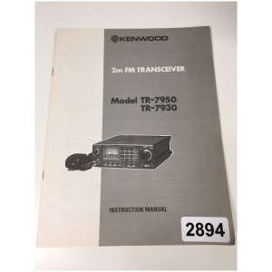 Kenwood Instruction Manual TR-7950/ TR-7930