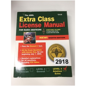 ARRL: Extra Class License Manual - Level 3 Amateur Extra