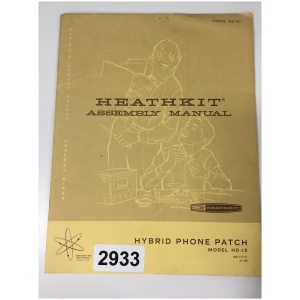Heathkit Assembly Manual Hybrid Phone Patch HD-15