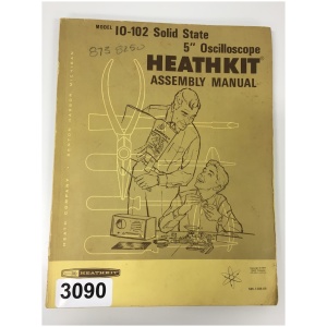 Heathkit Assembly Manual  10-102 Solid State 5" Oscilloscope