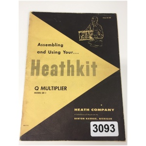 Heathkit Assembly Manual QF-1