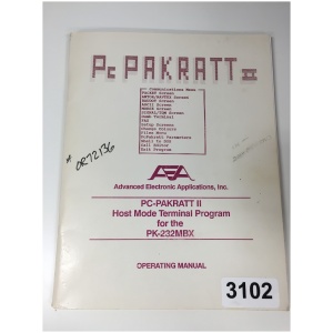 PC PAKRATT II Operating Manual