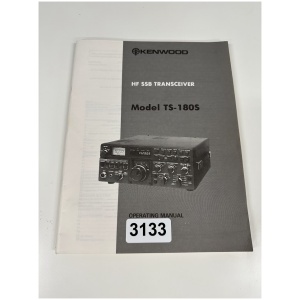 Kenwood HF SSB Transceiver TS-180S Operating Manual