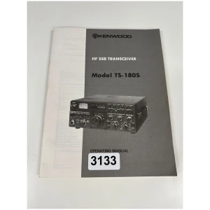 Kenwood HF SSB Transceiver TS-180S Operating Manual
