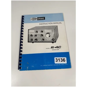 Drake R-4C Receiver Instruction Manual