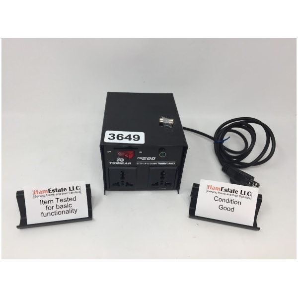 TriGear TG 200 Step Up Down Transformer