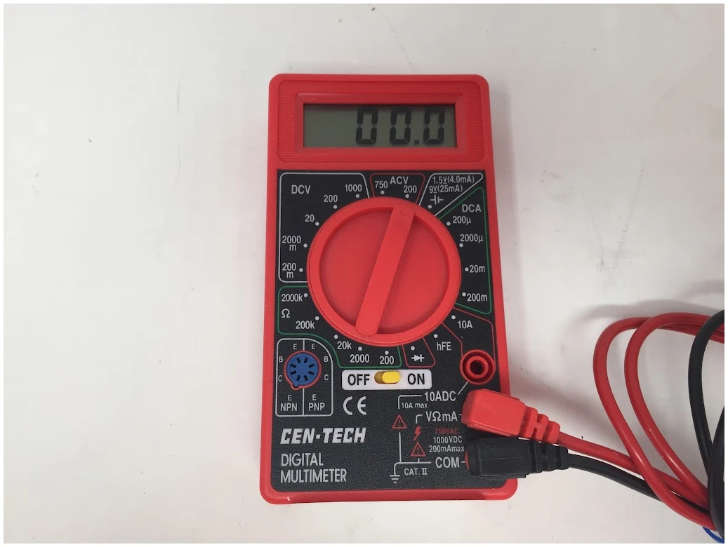 7 Function Digital Multimeter CAN-TECH - Image 2