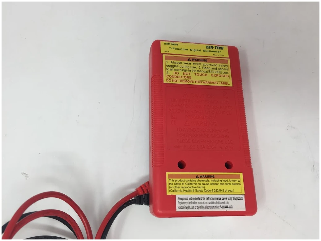 7 Function Digital Multimeter CAN-TECH - Image 4