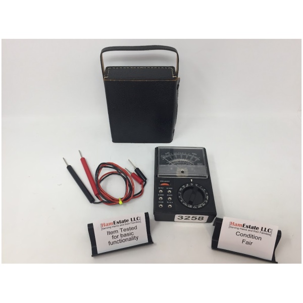 Simpson Model 373 Milliamperes Amp Meter Tester
