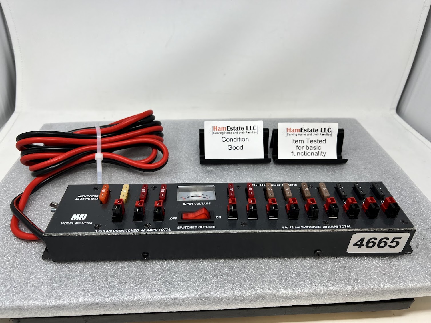 MFJ-1128 DC Power Outlet