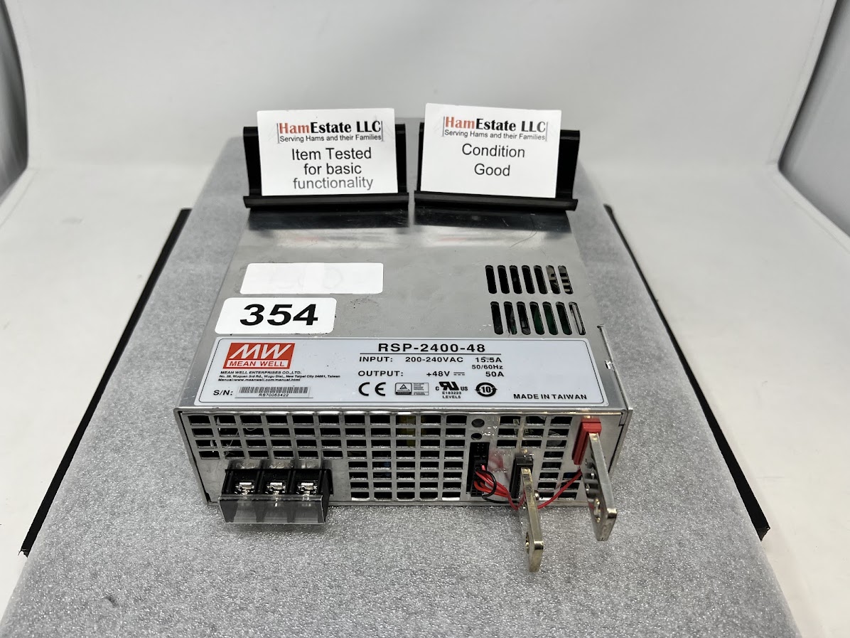 Mean Well RSP-2400-48 AC-DC Single Output Enclosed Power Supply