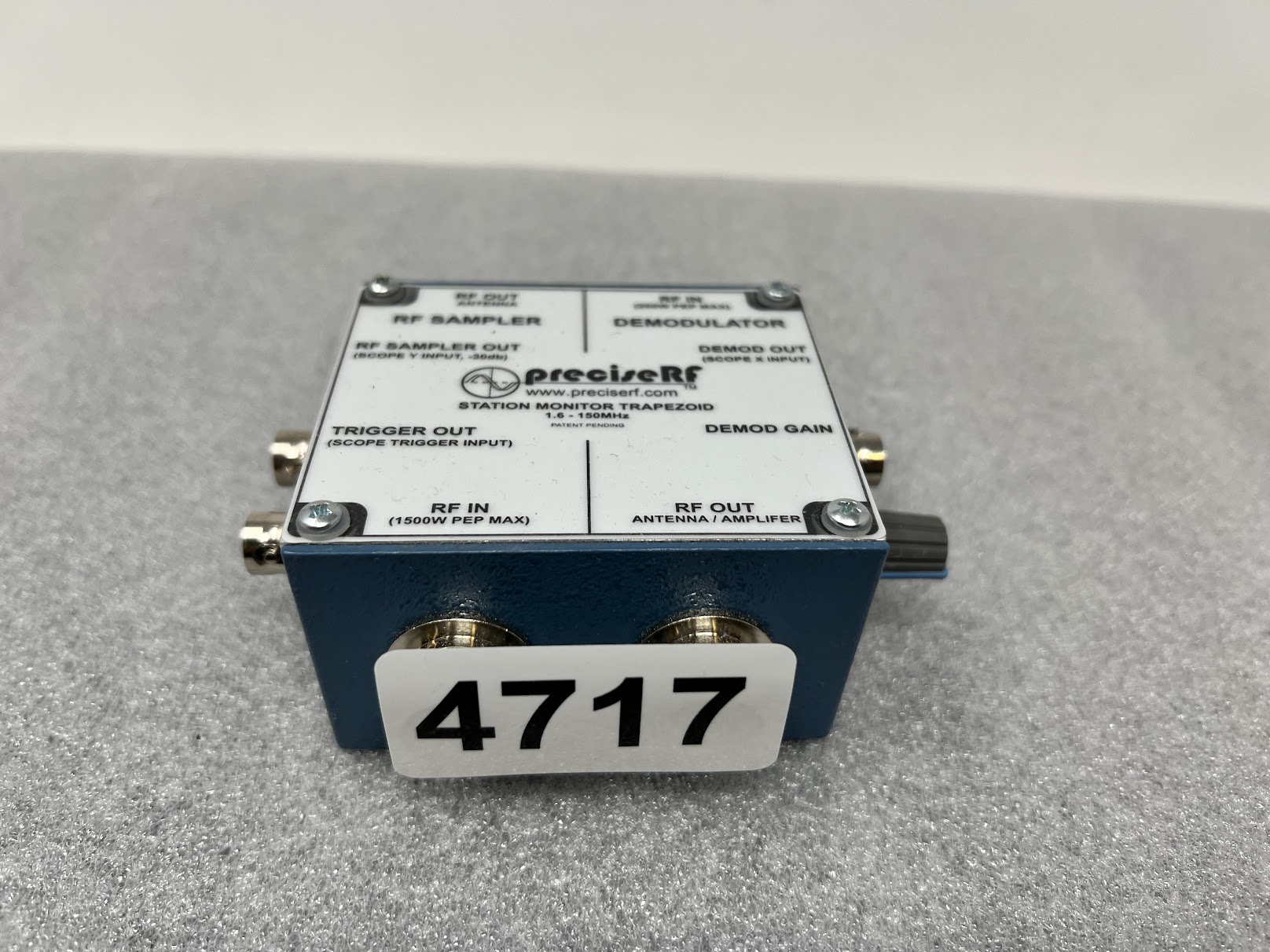PreciseRF Station Monitor Trapezoid 1.6 - 150MHz