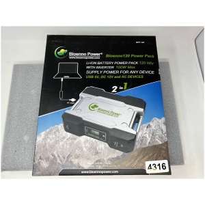 Bioenno Power BPP-120 Power Pack
