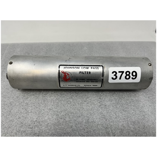E.F Johnson 250-20 Low Pass Filter 1000W  52 Ohms Impedance