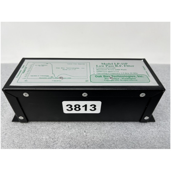 Oak Bay Technologies LP-11P Low Pass R.F. Filter