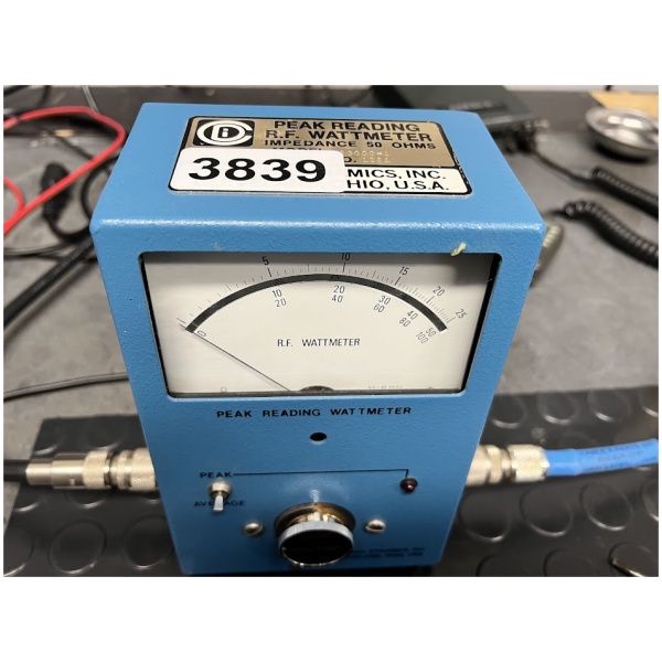 Coaxial Dynamics Peak Reading R.F Watt Meter - Image 3