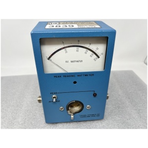 Coaxial Dynamics Peak Reading R.F Watt Meter