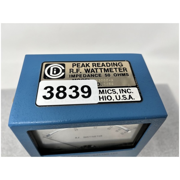 Coaxial Dynamics Peak Reading R.F Watt Meter - Image 5