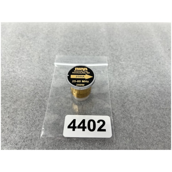Bird Thruline Slug 250W 25-60 MHz 250A