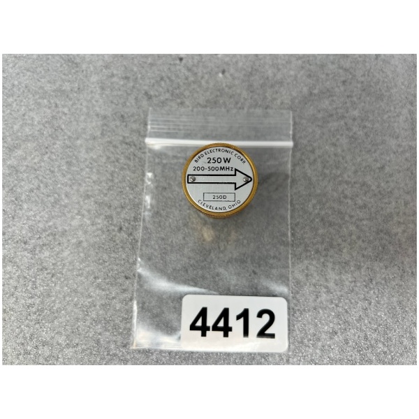 Bird Electronic Slug 250W 200-500 MHz 250D