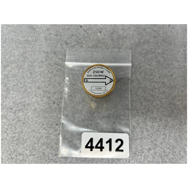 Bird Electronic Slug 250W 200-500 MHz 250D