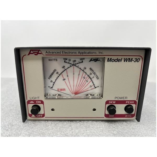Advanced Electronic Applications WM-30 WATTMETER - Image 2