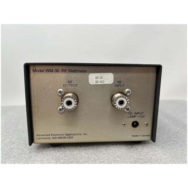 Advanced Electronic Applications WM-30 WATTMETER - Image 4