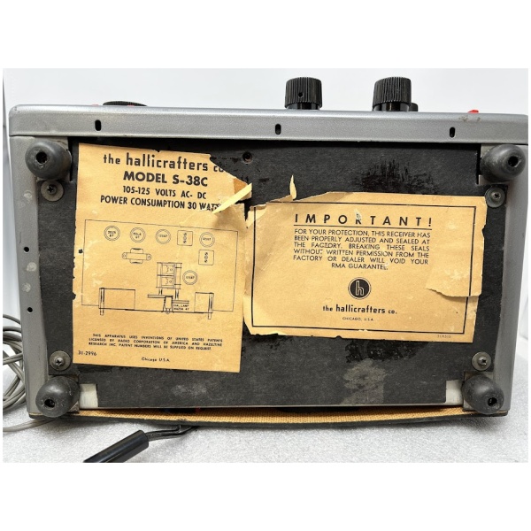 Vintage Hallicrafters S-38C - Image 8