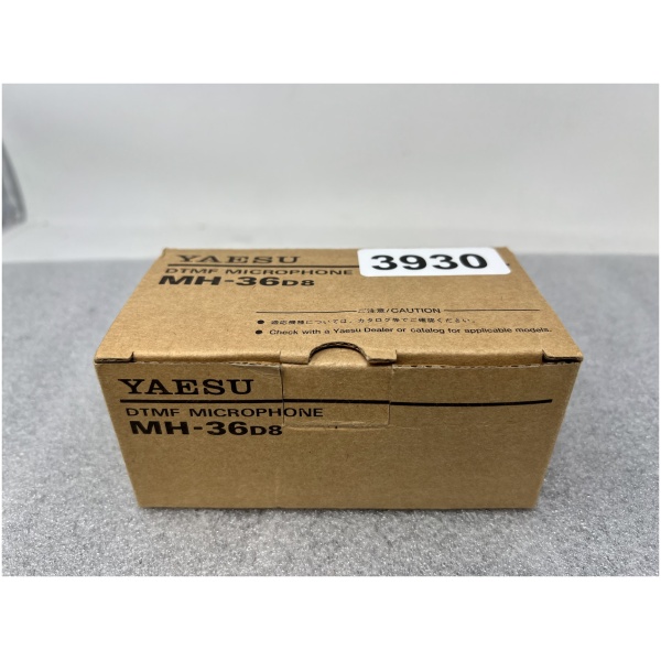 YAESU MH-36D8 DTMF Hand Microphone - Image 2