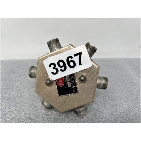 B & W 550A Coax Switch