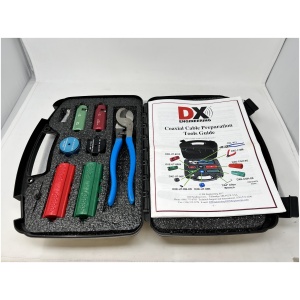 DX Engineering UT-KIT 4 Complete Coaxial Cable Preparation Tool Kit