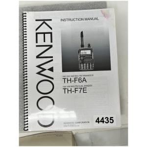 Kenwood TH-F6A TH-F7E Instruction Manual