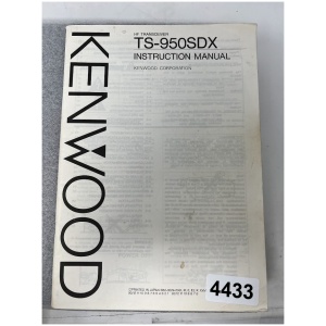 Kenwood TS-950SDX Instruction Manual