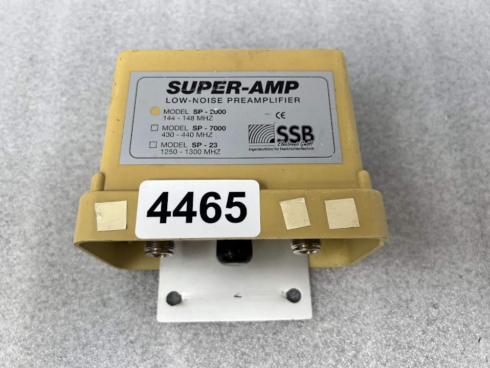 SSB SP-2000 Super-Amp Low-Noise Preamplifier - Image 2