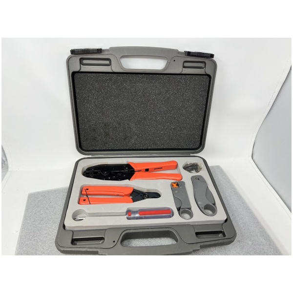 Deluxe Coax Crimp Tool Set