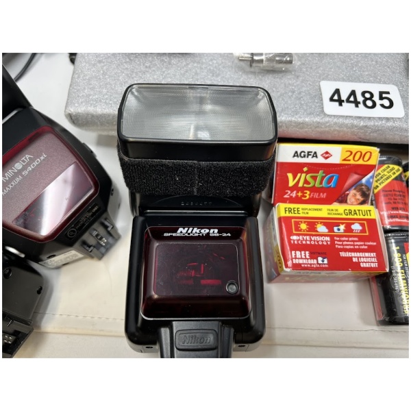 CAMERA LOT - Nikon, Fuji, Minolta, Swann, Sakar, Sigma + MORE Bundle - Image 3
