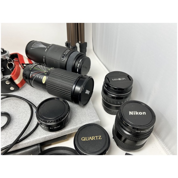 CAMERA LOT - Nikon, Fuji, Minolta, Swann, Sakar, Sigma + MORE Bundle - Image 6