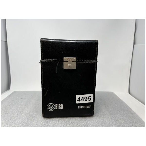 Bird Thruline WATTMETER & SLUG Leather Case
