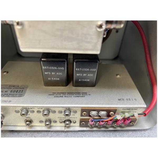 COLLINS RADIO 312B-4 Station Control (Round Emblem) - Image 6