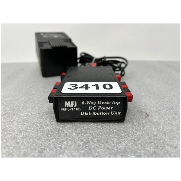MFJ-1106 6-Way Desk-Top DC Power Distribution Unit - Image 2